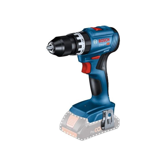Bosch GSB 18V-45 Professional Combi Drill 18V Bare Unit Bosch - Town Tools