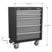 Sealey Modular 5 Drawer Mobile Cabinet 650mm APMS58 Sealey - Town Tools 