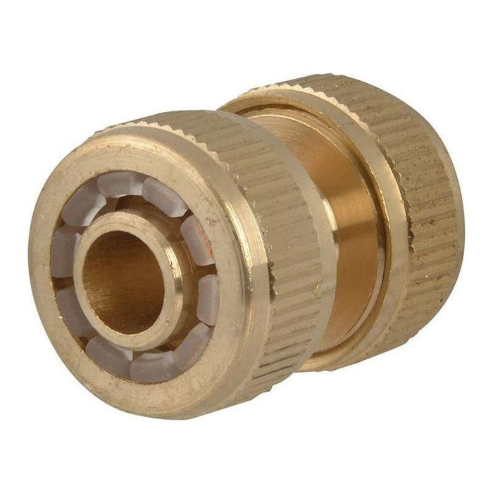 Faithfull Brass Hose Mender 12.5mm (1/2in) Faithfull - Town Tools