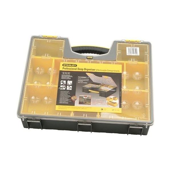 Stanley Professional Deep Organizer with 8 Compartments