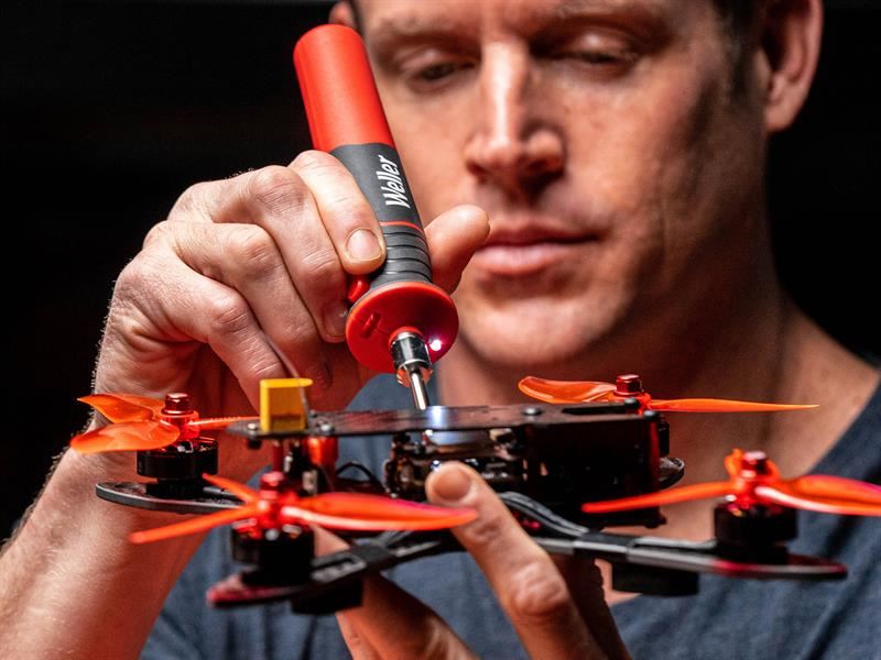 Weller WLBRK12 Cordless Rechargeable Soldering Iron 12W Weller - Town Tools