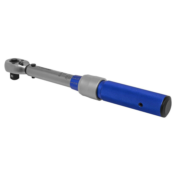 Sealey Torque Wrench Micrometer Style 3/8"Sq Drive 5-25Nm Calibrated STW902 Sealey - Town Tools 