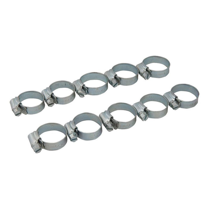 Fixman Hose Clips 10pk 18 - 25mm (OX) Fixman - Town Tools 