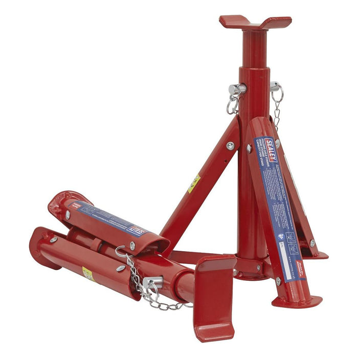 Sealey AXLe Stands (Pair) 2 Tonne Capacity per Stand Folding Type AS2000F