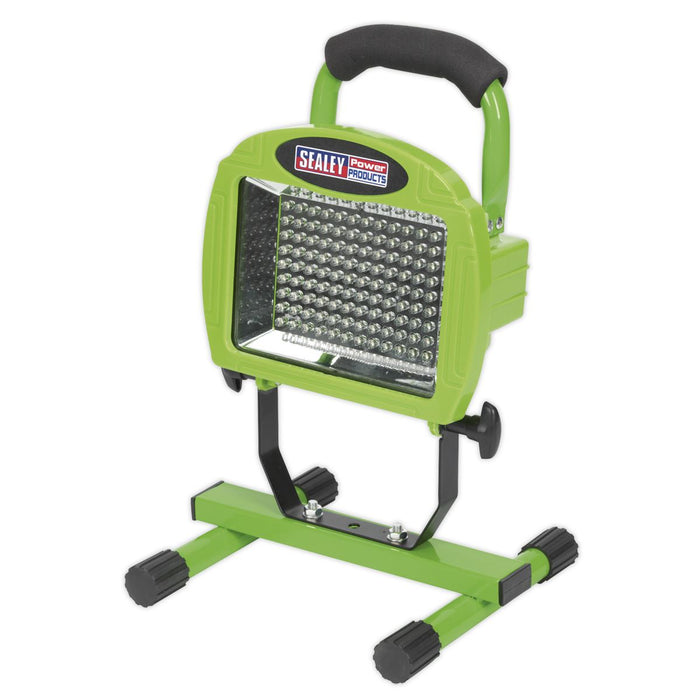 Sealey Rechargeable Portable Floodlight 108 LED Lithium-ion - Green LED108C Sealey - Town Tools 