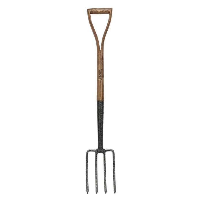 Draper Carbon Steel Border Fork with Ash Handle 14304 Draper - Town Tools 