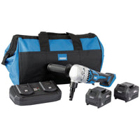 Draper D20 20V Brushless Nibbler, 2 x 3.0Ah Batteries, 1 x Twin Charger, 1 x Bag