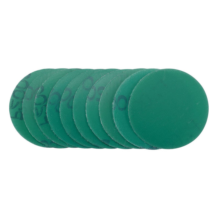 Draper Wet and Dry Sanding Discs with Hook and Loop, 50mm, 2000 Grit (Pack of 10 Draper - Town Tools 