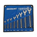 Silverline Whitworth Spanner Set 8pce 1/8 - 9/16" Silverline - Town Tools 