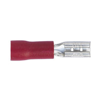 Sealey Push-On Terminal 2.8mm Female Red Pack of 100 RT19