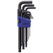 Carlyle Hand Tools Hex Key Set - Ball Long Magnetic - Metric Caryle Tools - Town Tools 