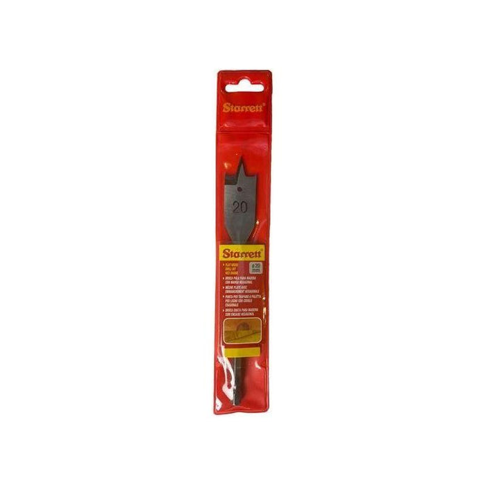 Starrett Flat Wood Drill Bit 20 x 152mm Starrett - Town Tools