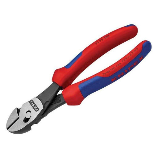 Knipex TwinForce® Diagonal Cutters Multi-Component Grip 180mm Knipex - Town Tools