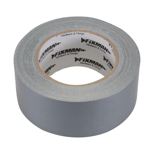 Fixman Super Heavy Duty Duct Tape 50mm x 50m Silver Fixman - Town Tools 