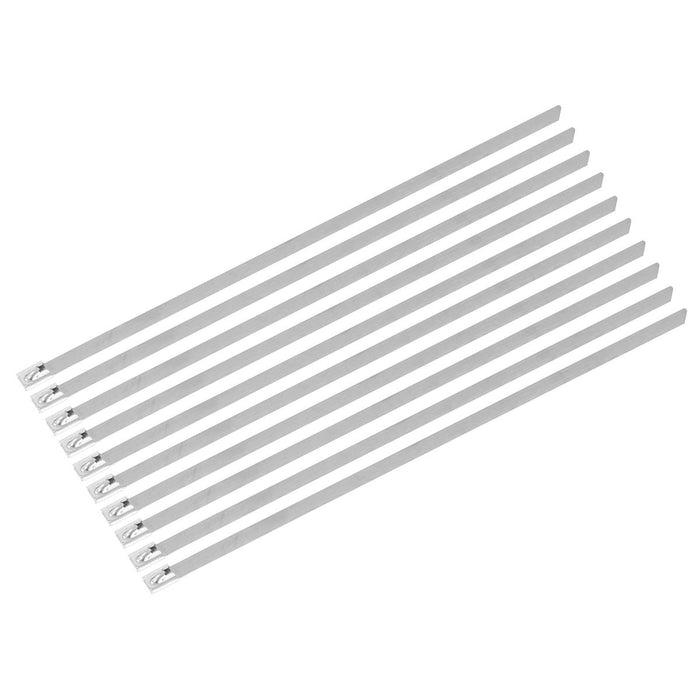 Sealey Stainless Steel Cable Tie 300mm x 7.9mm - Pack of 100 CTSS379 Sealey - Town Tools 