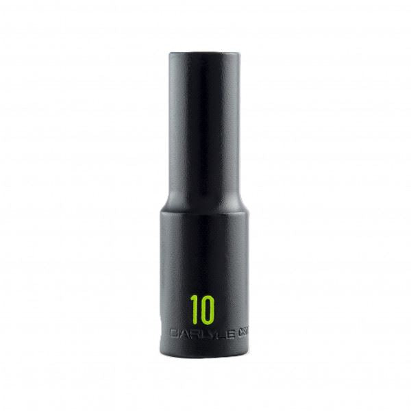 Carlyle Tools 3/8Dr 10mm 6Pt Deep Impact Socket