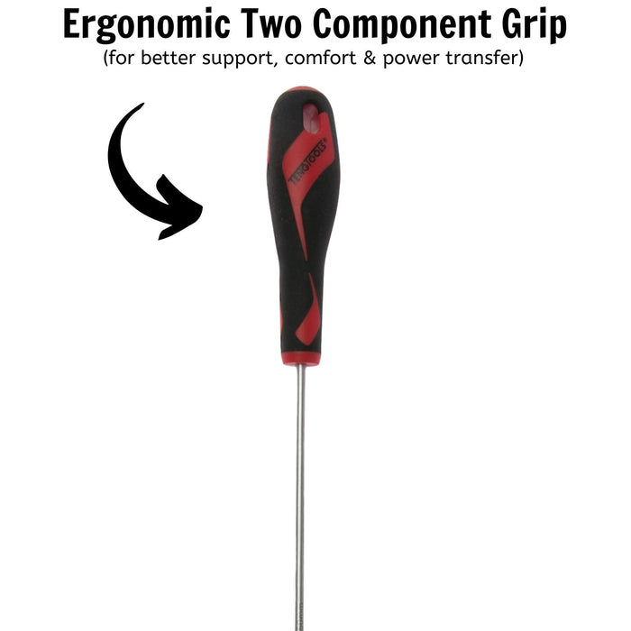 Teng Tools PZ Screwdriver PZ2 x 100mm L Hex Shaft Teng Tools - Town Tools 