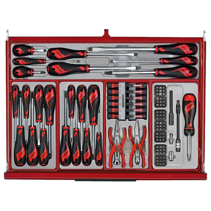 Teng Tools 26" PRO35™ Mega Master tool kit, 1033 pieces, red Town Tools - Town Tools