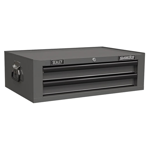 Superline Pro Superline PRO Mid-Box Tool Chest 2 Drawer - Grey/Black AP26029TG Superline Pro - Town Tools 