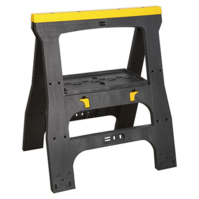 Sealey Heavy-Duty Folding Composite Trestles FDT42 Sealey - Town Tools 