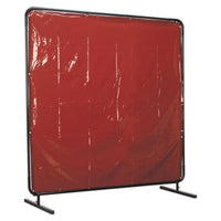 Sealey Workshop Welding Curtain to EN ISO 25980:2014 & Frame 1.8 x 1.75m SSP992