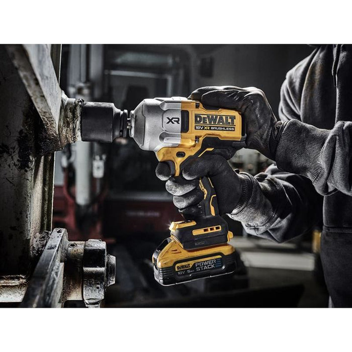 Dewalt Power Tools DCF961H2T High Torque 1/2in Impact Wrench 18V 2 x POWERSTACK™ 5.0Ah Li-ion DeWALT Power Tools - Town Tools