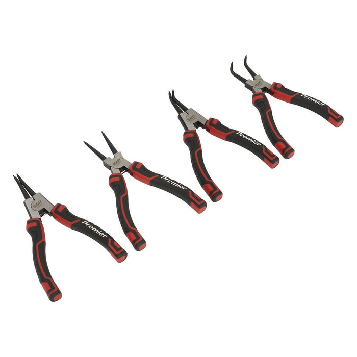 Sealey Circlip Pliers Set 180mm 4pc AK8457 Sealey - Town Tools 