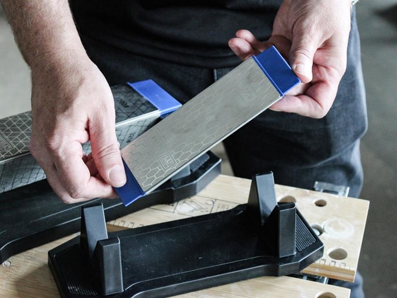 Faithfull Diamond Sharpening Tri-Stone 400, 1000 & 1200G Faithfull - Town Tools