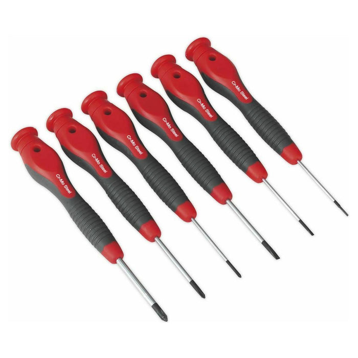 Sealey Precision Screwdriver Set 6pc AK97302 Sealey - Town Tools 