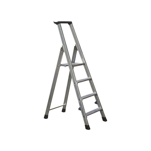 Zarges Trade Platform Steps, Platform Height 0.83m 4 Rungs Zarges - Town Tools