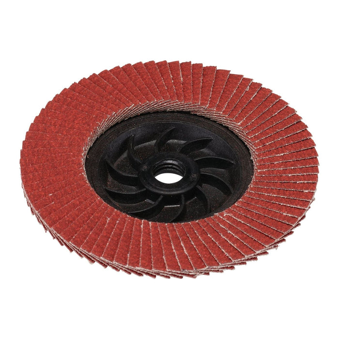 Draper Expert Ceramic Flap Disc, 115mm, M14, 80 Grit 87776 Draper - Town Tools 