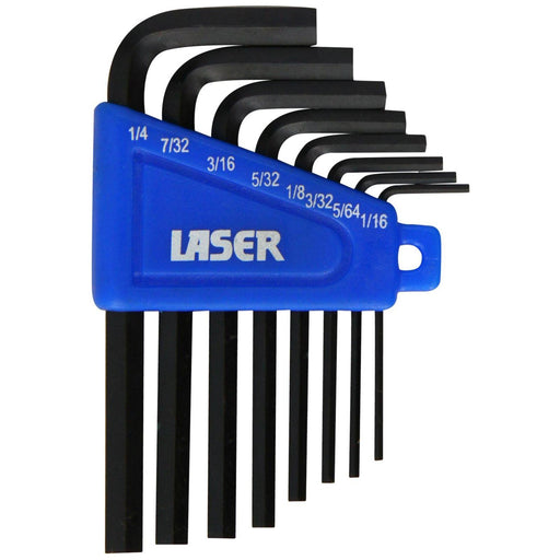 Laser Imperial Hex Key Set 8pc 0267 Laser - Town Tools 