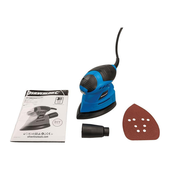 Silverline 130W Detail Sander 130W Silverline - Town Tools 