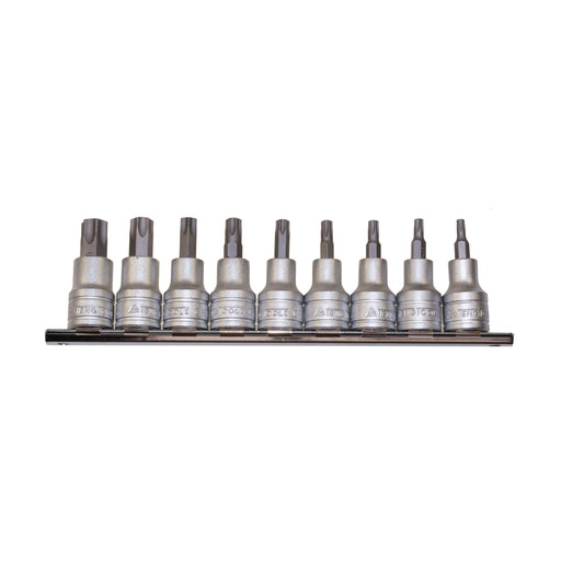 Teng Tools 3/8" TPX Bit Socket Clip Rail Set 9 Pieces Teng Tools - Town Tools 