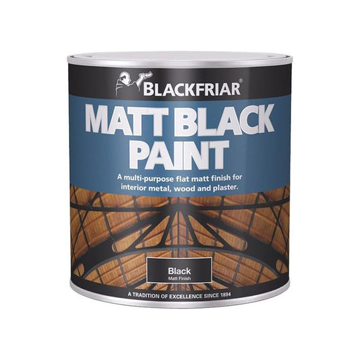 Blackfriar Matt Black Paint 125ml Blackfriar - Town Tools