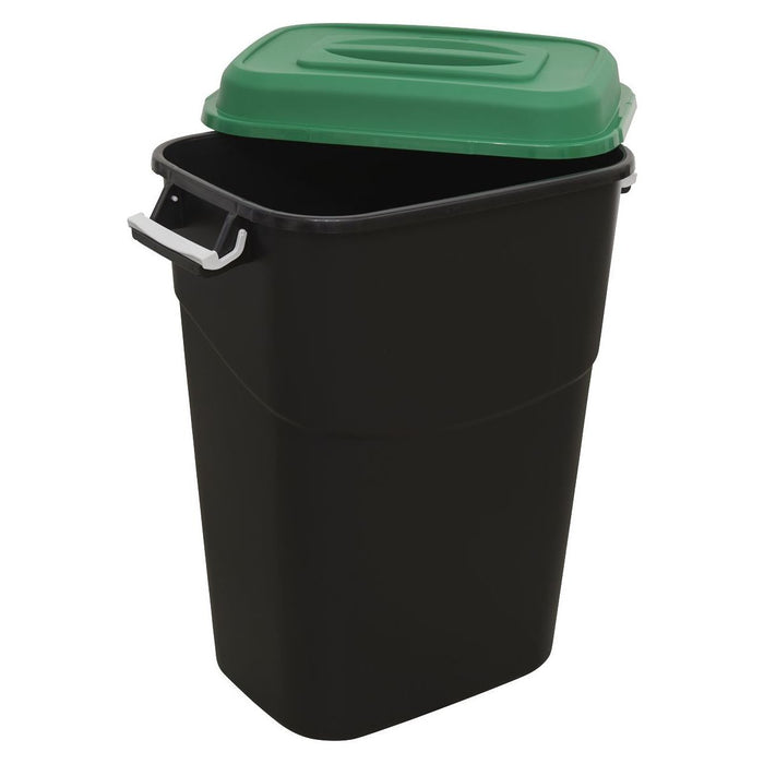 Sealey Refuse/Storage Bin 95L Green BM95G Sealey - Town Tools 