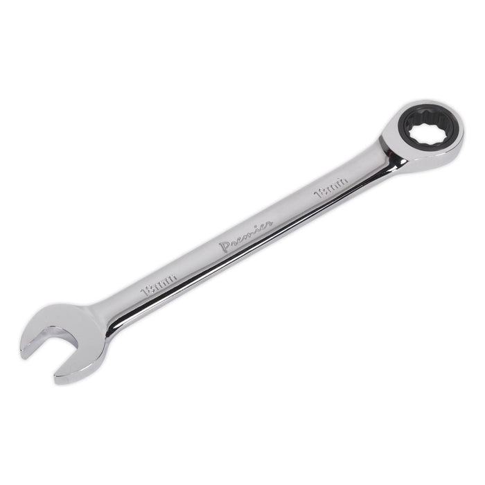 Sealey Ratchet Combination Spanner 18mm RCW18 Sealey - Town Tools 