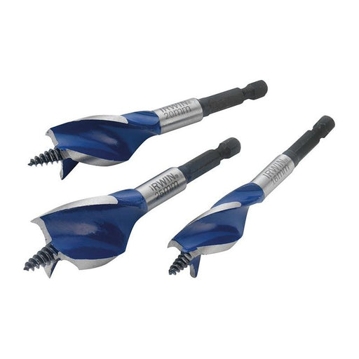 Irwin® Blue Groove 6X Stubby Wood Bit Set, 3 Piece IRWIN® - Town Tools