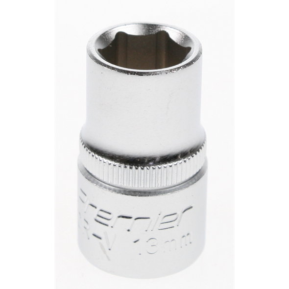 Sealey Socket 1/2"dr 13mm (6pt)