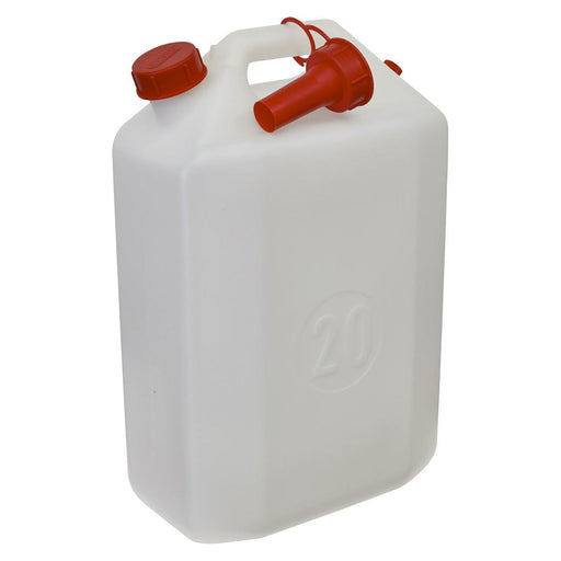 Sealey Water Container 20L with Spout WC20 Sealey - Town Tools 