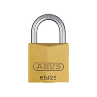 Abus Mechanical 65/25mm Brass Padlock Keyed Alike 6253