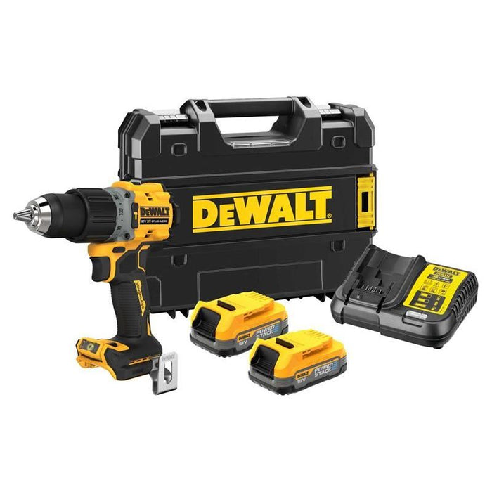 Dewalt Power Tools DCD805E2T XR BL G3 Combi 18V 2 x 1.7Ah POWERSTACK™ Li-ion DeWALT Power Tools - Town Tools