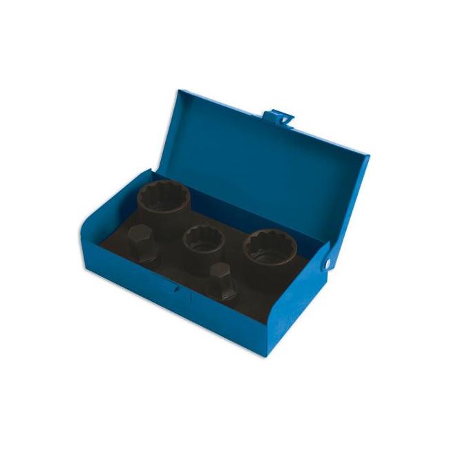 Laser Hub Nut Socket Set 1/2"D 5pc - for VAG 4925