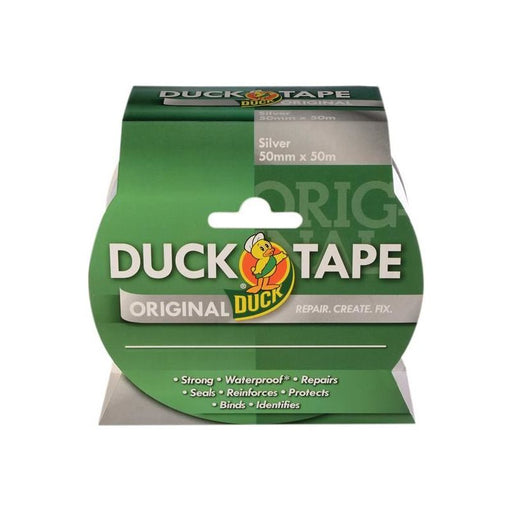 Shurtape Duck Tape® Original 50mm x 50m Silver Shurtape - Town Tools