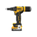 Dewalt Power Tools DCF403E1T XR 3/16in Brushless Riveter 1 x 1.7Ah POWERSTACK™ Li-ion DeWALT Power Tools - Town Tools