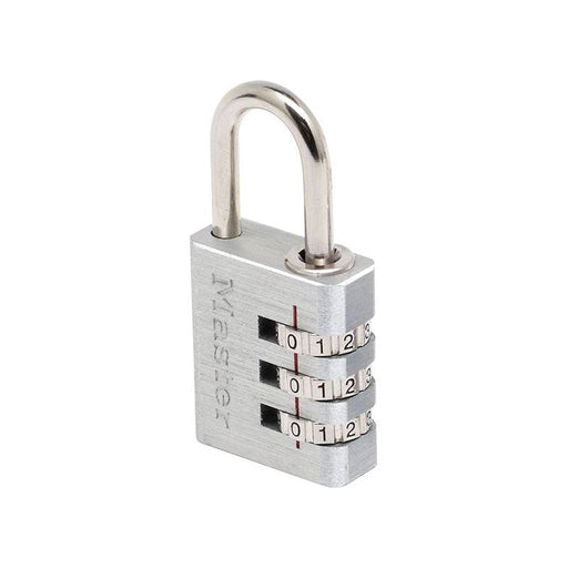 Master Lock Aluminium 30mm 3-Digit Combination Padlock Master Lock - Town Tools