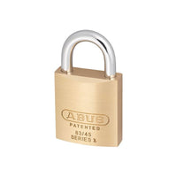 Abus Mechanical 83/45mm Brass Body Padlock Carded