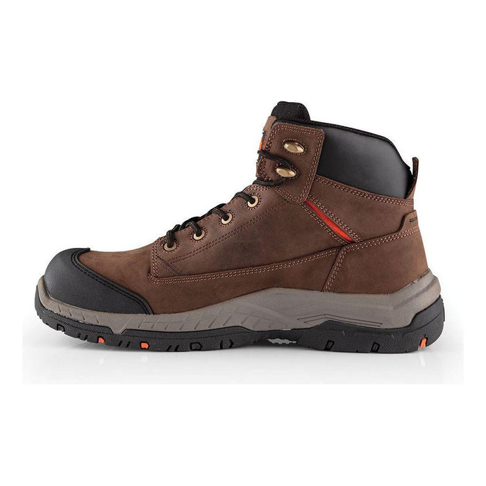 Scruffs Solleret Safety Boots Brown 17502 Size 12/47 Scruffs - Town Tools 