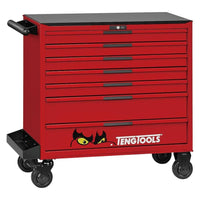 Teng Tools 37" PRO35™ roller cabinet tool kit 595 pieces red