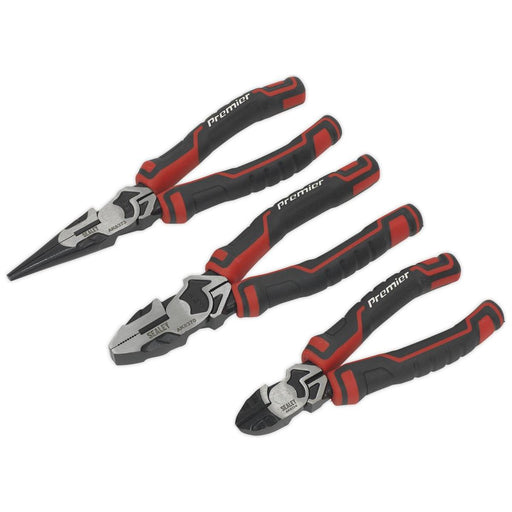 Sealey Pliers Set High Leverage 3pc AK8376 Sealey - Town Tools 